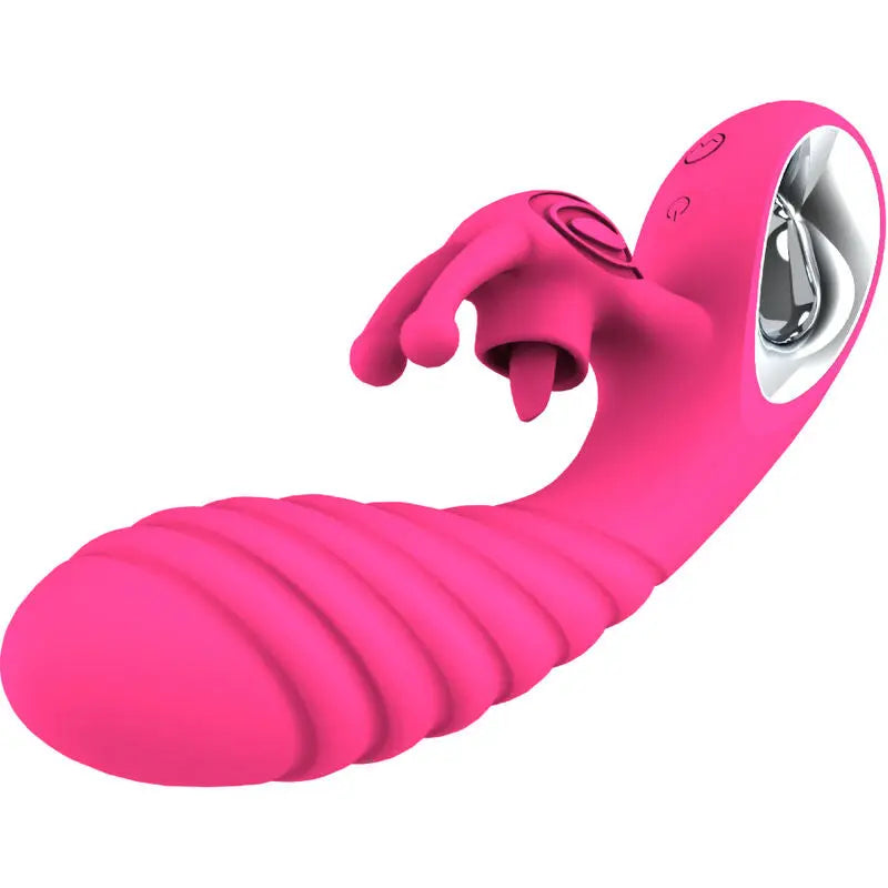 ARMONY - VICKY VIBRADOR RABBIT CON LENGUA PULL RING FUCSIA ARMONY VIBRATORS
