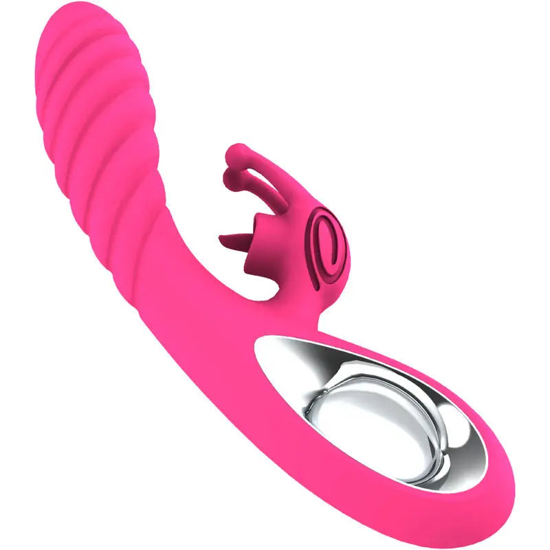 ARMONY - VICKY VIBRADOR RABBIT CON LENGUA PULL RING FUCSIA ARMONY VIBRATORS