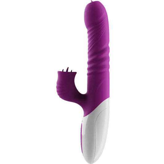 ARMONY - VIBRADOR & THRUSTING DOBLE LENGUA EFECTO CALOR VIOLETA ARMONY VIBRATORS