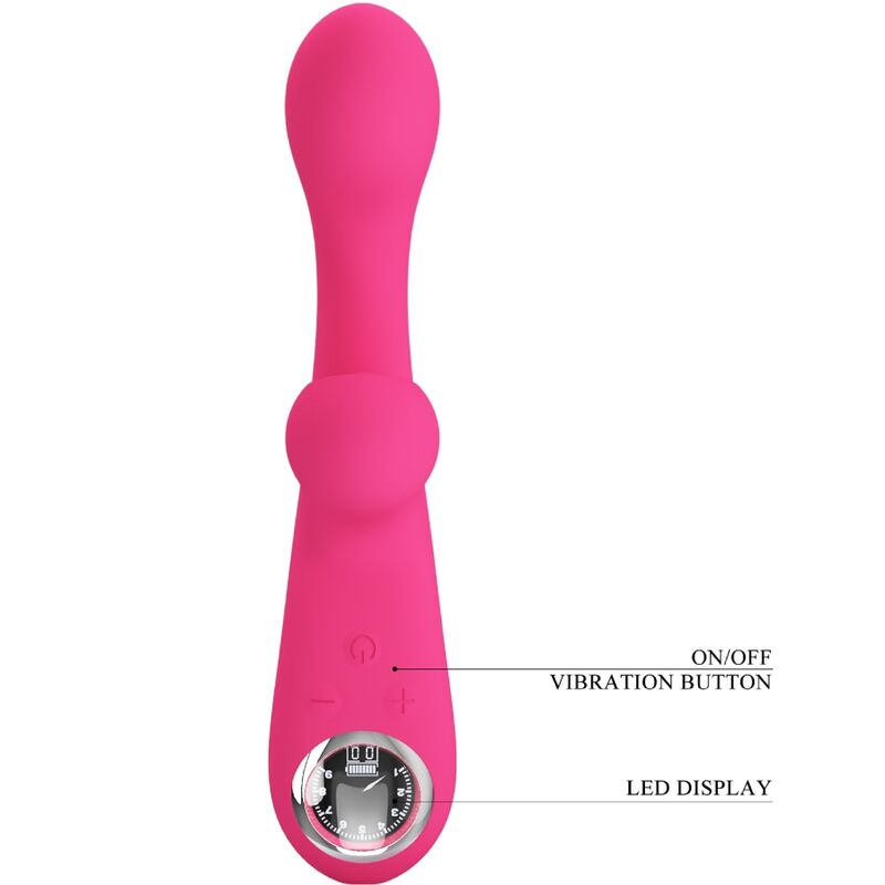 PRETTY LOVE - SKYLAR VIBRADOR ESTIMULADOR ROSA PRETTY LOVE FLIRTATION