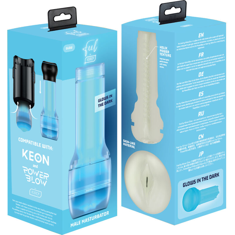 KIIROO - FEEL GLOW IN THE DARK STROKER KIIROO