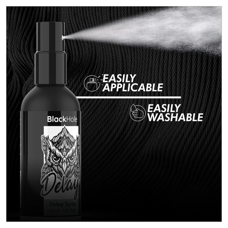 BLACK HOLE - SPRAY RETARDANTE STUDY FORTE 30 ML BLACK HOLE
