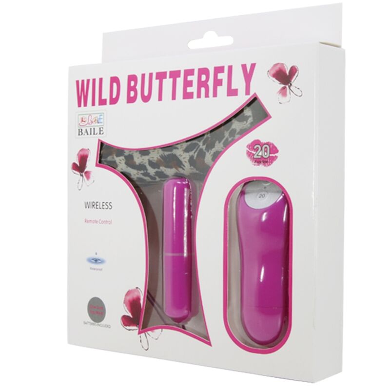 BAILE - TANGA CON BALA VIBRADORA Y MANDO MORADO BAILE STIMULATING