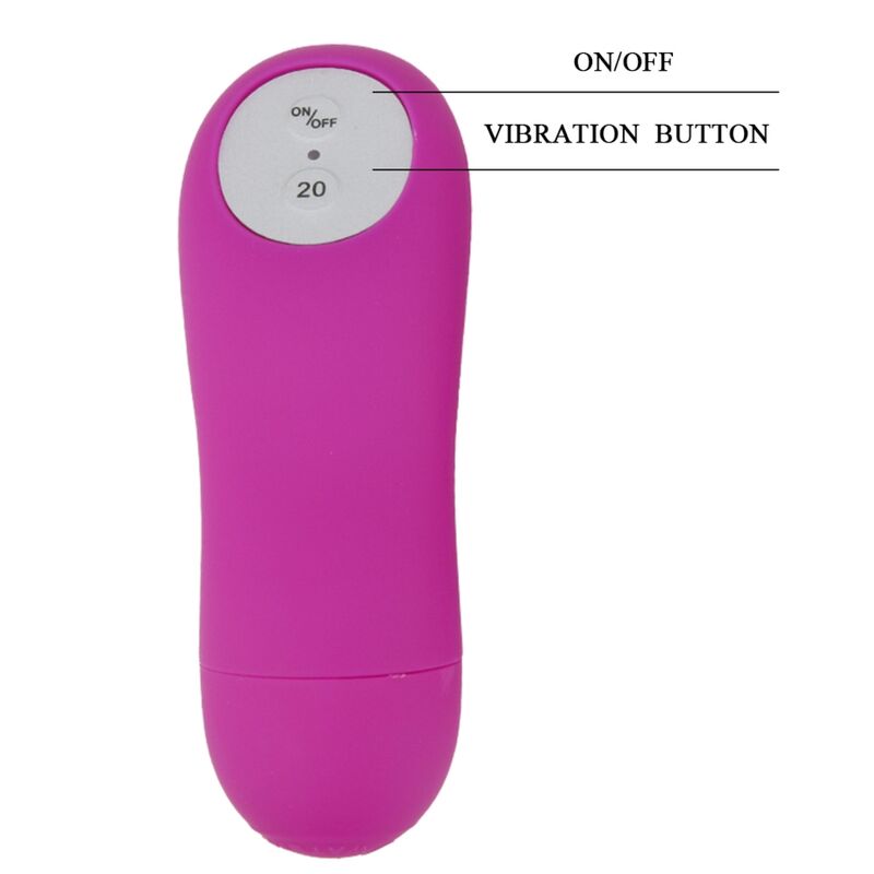 BAILE - TANGA CON BALA VIBRADORA Y MANDO MORADO BAILE STIMULATING