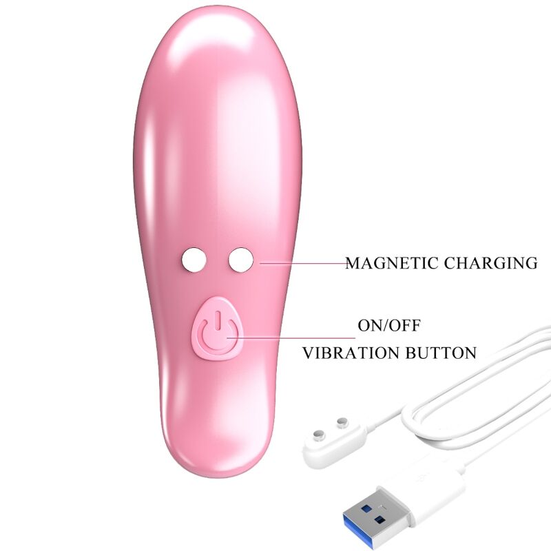 PRETTY LOVE - LEAF PINZAS VIBRATORIAS PARA PEZONES ROSA PRETTY LOVE FLIRTATION