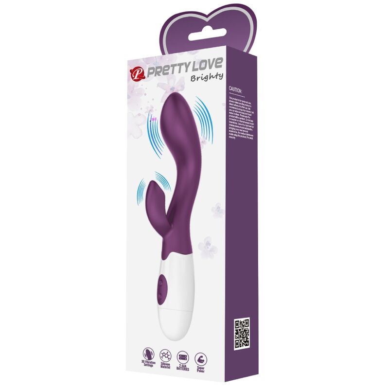 PRETTY LOVE - BRIGHTY VIBRADOR PUNTO G MORADO PRETTY LOVE FLIRTATION