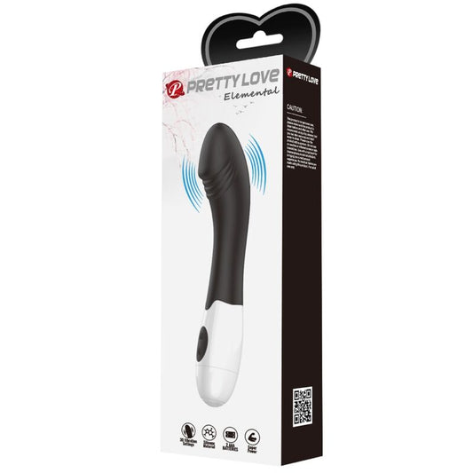 PRETTY LOVE - ELEMENTAL VIBRADOR PUNTO G 30 MODOS NEGRO PRETTY LOVE FLIRTATION