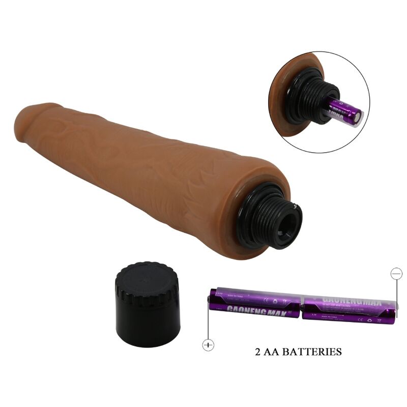 PRETTY LOVE - ALFREDO VIBRADOR REALISTICO 21.5 CM -O- 4 CM PRETTY LOVE HIGH GRADE