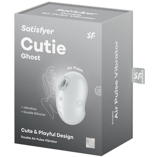 SATISFYER - CUTIE GHOST VIBRADOR LAY-ON BLANCO SATISFYER LAYONS