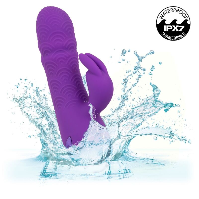 CALEXOTICS - MANHATTAN BEACH MARVEL VIBRADOR RABBIT MORADO BY CALIFORNIA DREAMING CALEXOTICS