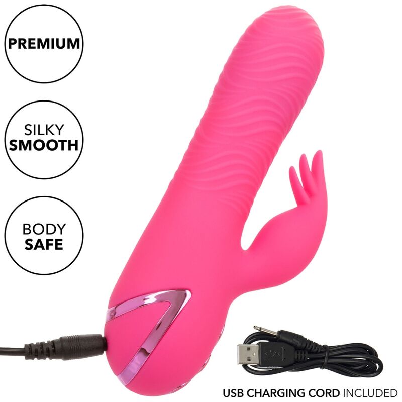 CALEXOTICS - SACRAMENTO SWEETIE VIBRADOR RABBIT ROSA BY CALIFORNIA DREAMING CALEXOTICS