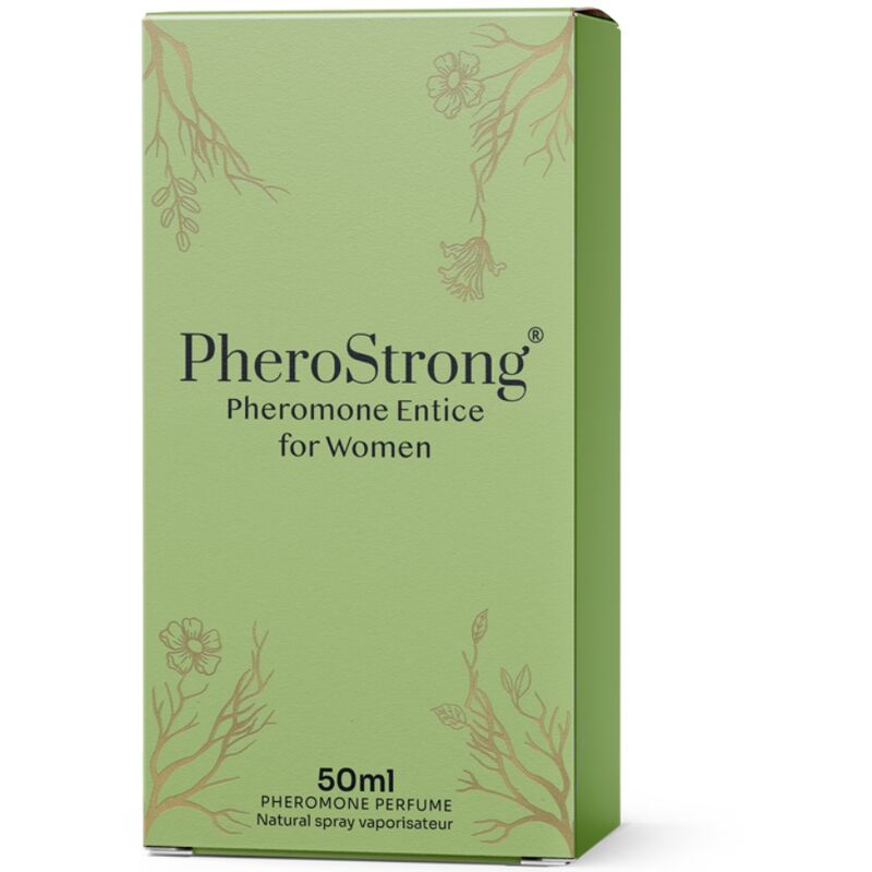 PHEROSTRONG - PERFUME CON FEROMONAS ENTICE PARA MUJER 50 ML PHEROSTRONG
