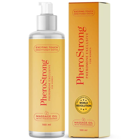 PHEROSTRONG - ACEITE DE MASAJE EXCLUSIVE PARA MUJER 100 ML PHEROSTRONG