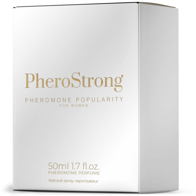 PHEROSTRONG - PERFUME CON FEROMONAS POPULARITY PARA MUJER 50 ML PHEROSTRONG