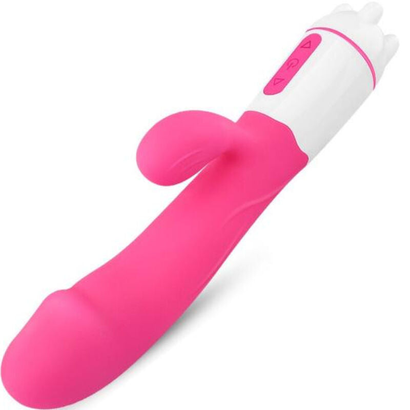 ARMONY - HAPPY VIBRADOR & ESTIMULADOR RECARGABLE FUCSIA ARMONY VIBRATORS