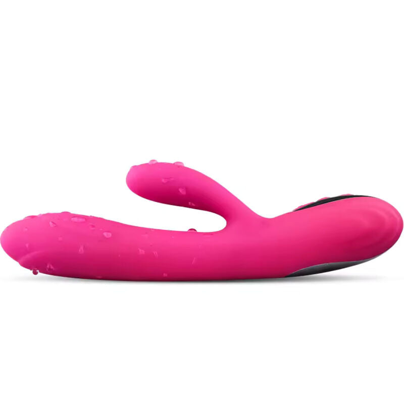 ARMONY - VIBRADOR & ESTIMULADOR FLEXIBLE EFECTO CALOR FUCSIA ARMONY VIBRATORS
