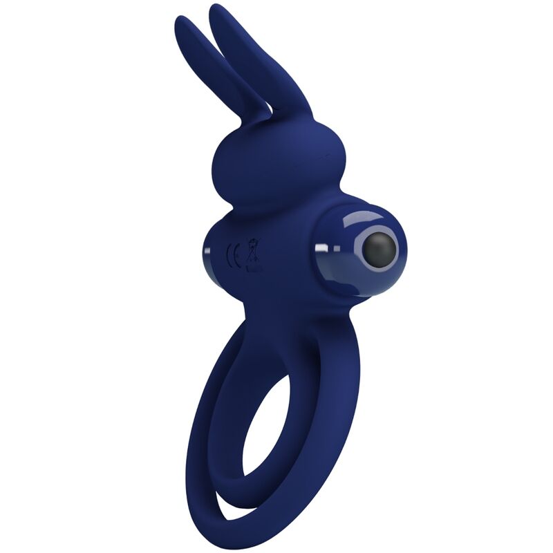 PRETTY LOVE - DAREY DOBLE ANILLO VIBRADOR RABBIT AZUL PRETTY LOVE MALE