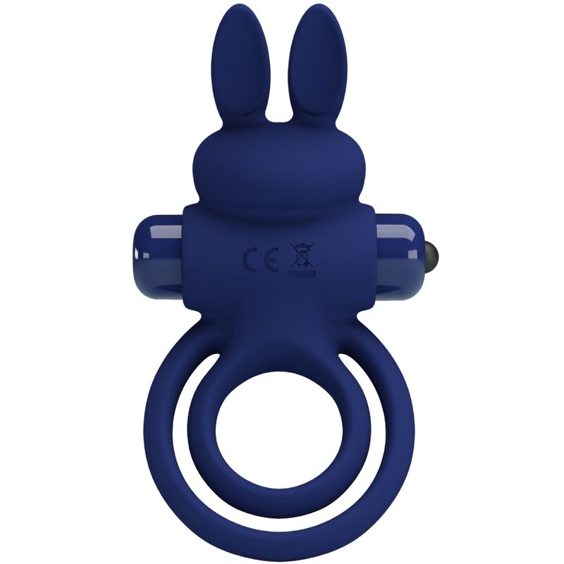 PRETTY LOVE - DAREY DOBLE ANILLO VIBRADOR RABBIT AZUL PRETTY LOVE MALE