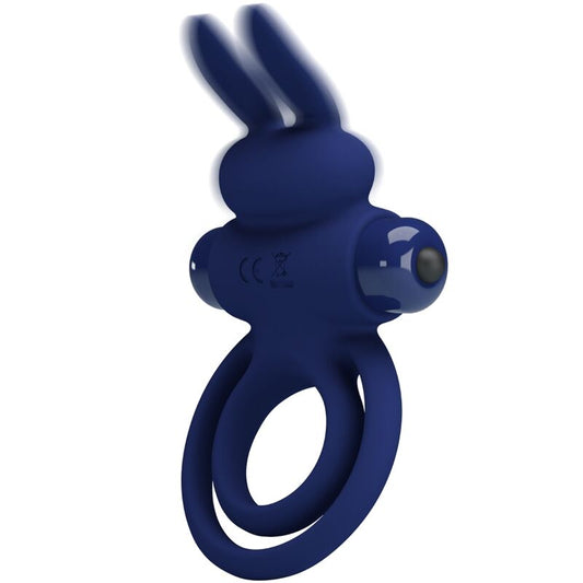 PRETTY LOVE - DAREY DOBLE ANILLO VIBRADOR RABBIT AZUL PRETTY LOVE MALE