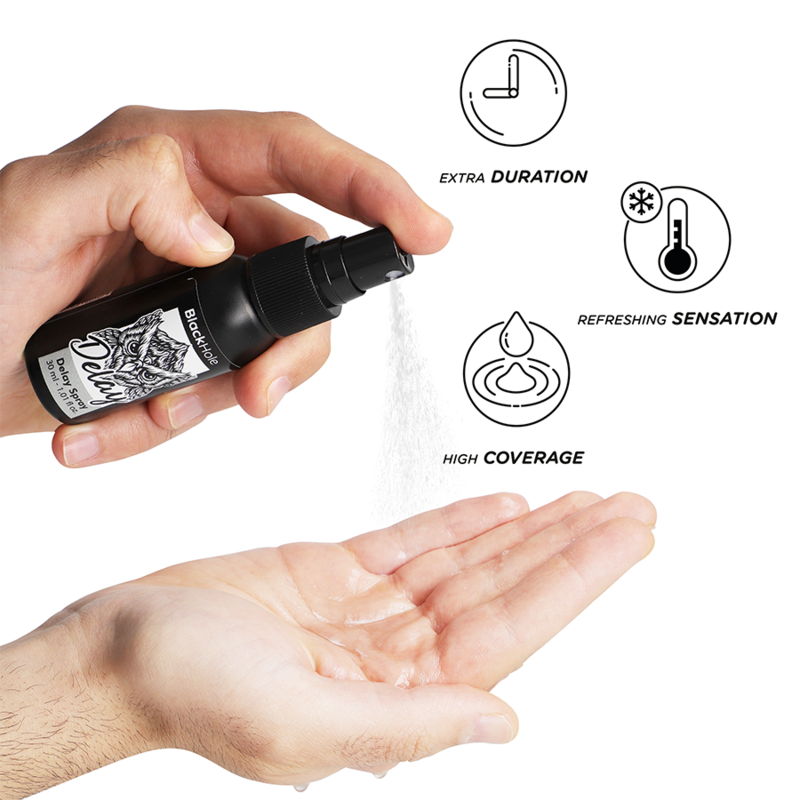 BLACK HOLE - SPRAY RETARDANTE STUDY FORTE 30 ML BLACK HOLE