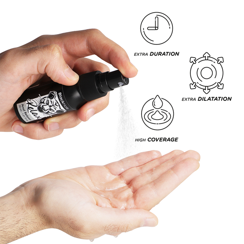 BLACK HOLE - SPRAY EXPLORER RELAJANTE ANAL 30 ML BLACK HOLE