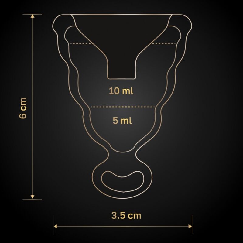 G-VIBE - GCUP COPA MENSTRUAL NEGRA G-VIBE