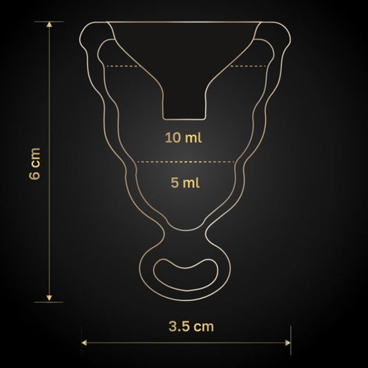 G-VIBE - GCUP COPA MENSTRUAL NEGRA G-VIBE
