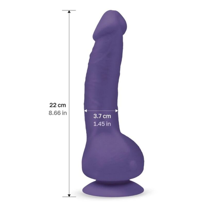 G-VIBE - GREAL 2 VIBRADOR REALISTICO VIOLETA G-VIBE
