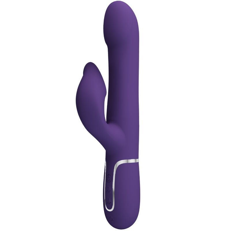 PRETTY LOVE - ZALIN VIBRADOR RABBIT PERLAS 4 EN 1 MORADO PRETTY LOVE FLIRTATION