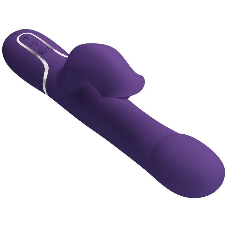 PRETTY LOVE - ZALIN VIBRADOR RABBIT PERLAS 4 EN 1 MORADO PRETTY LOVE FLIRTATION