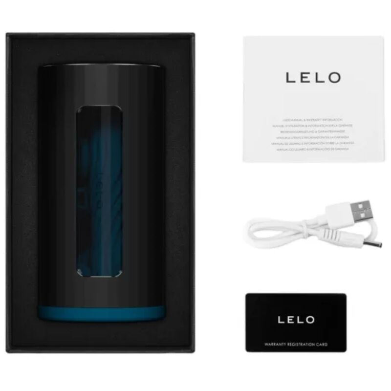 LELO - F1S V3 MASTURBADOR MASCULINO VERDE AZULADO LELO