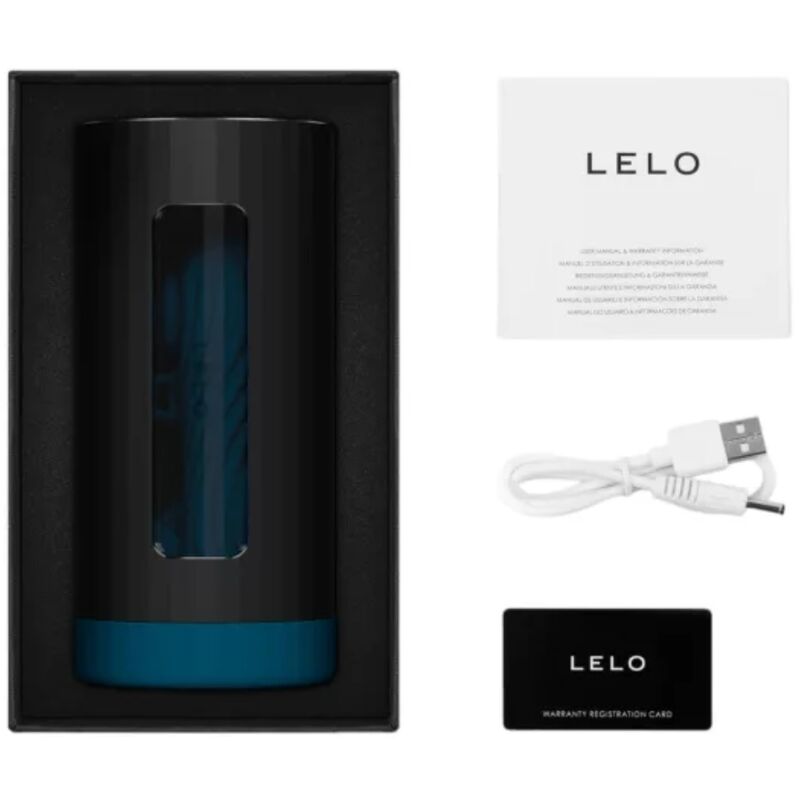 LELO - F1S V3 MASTURBADOR MASCULINO VERDE AZULADO XL LELO