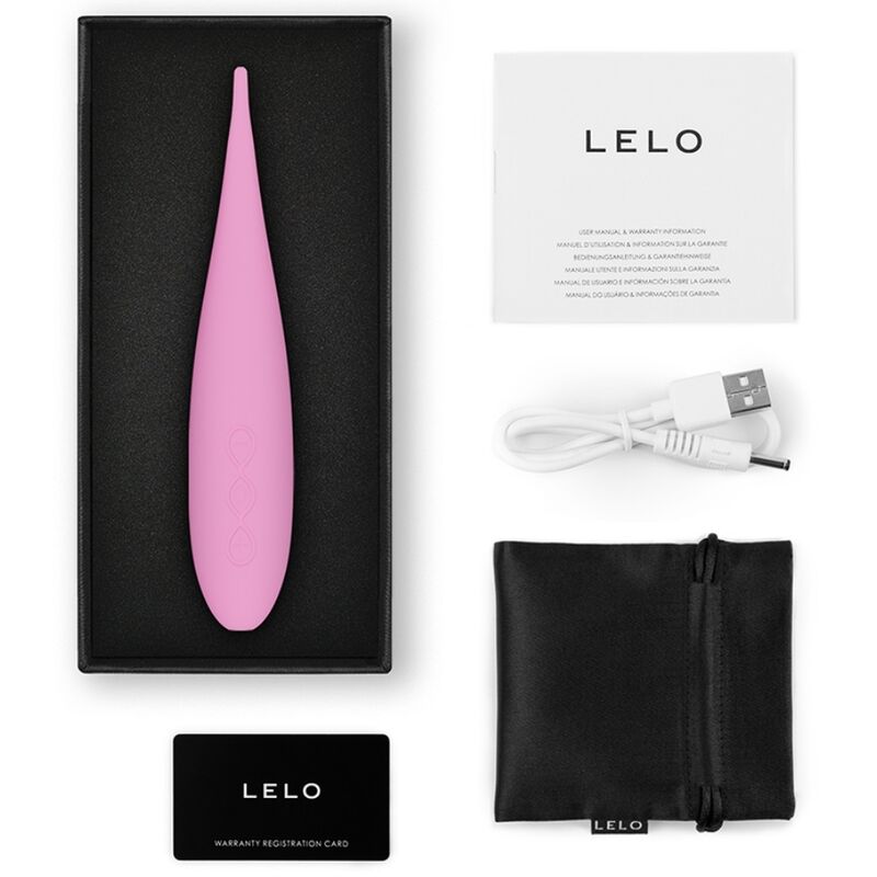 LELO - DOT TRAVEL ESTIMULADOR DE CLÍTORIS ROSA LELO