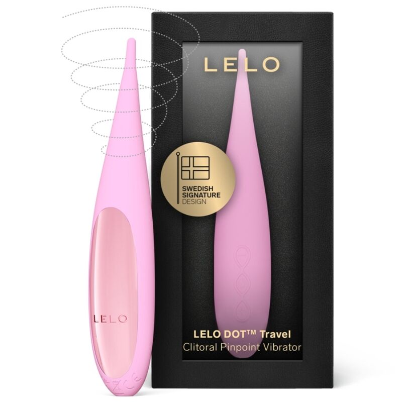 LELO - DOT TRAVEL ESTIMULADOR DE CLÍTORIS ROSA LELO