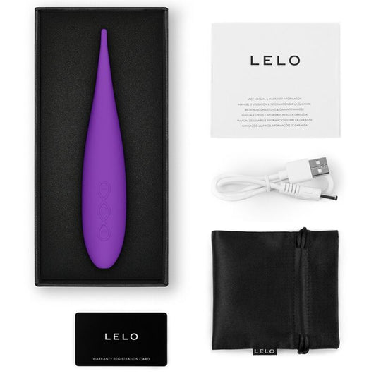 LELO - DOT TRAVEL ESTIMULADOR DE CLÍTORIS MORADO LELO