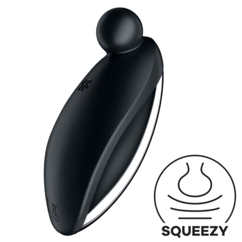 SATISFYER - SPOT ON 2 VIBRADOR LAY-ON NEGRO SATISFYER VIBRATOR