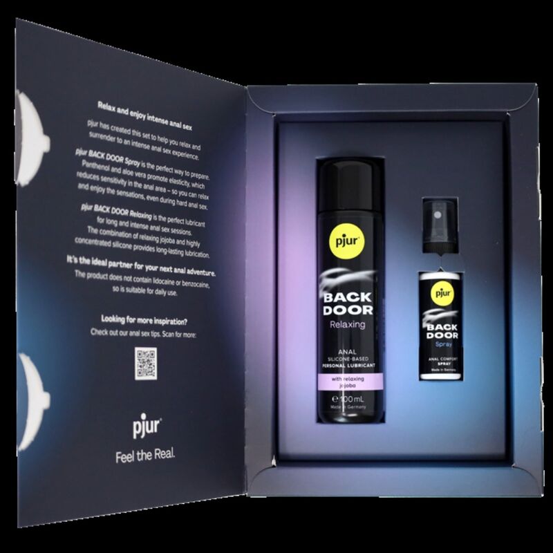 PJUR - BACK DOOR SET DE LUBRICANTE ANAL Y SPRAY PJUR