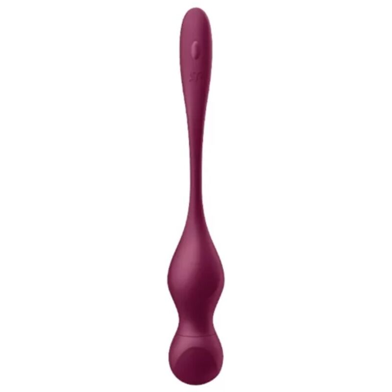 SATISFYER - LOVE BIRDS VARY BOLAS VIBRADORES APP GRATUITA ROJO VINO SATISFYER VIBRATOR