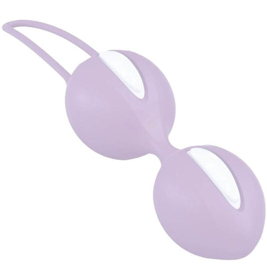 FUN FACTORY - SMARTBALLS DUO BOLAS PELVICAS BLANCO / LILA PASTEL FUN FACTORY