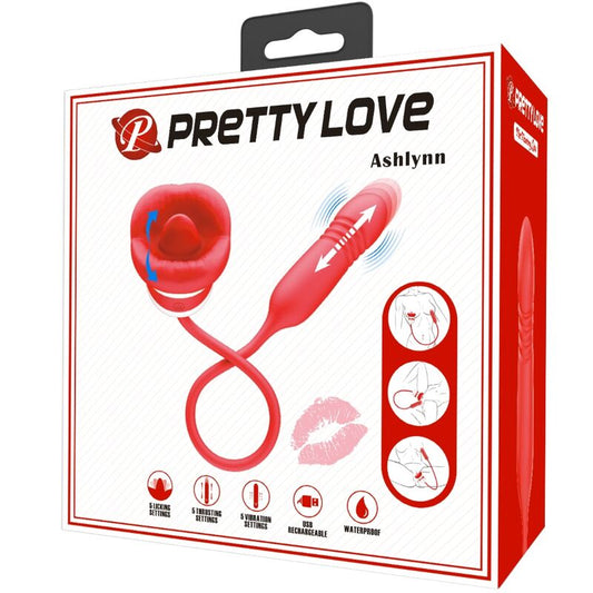 PRETTY LOVE - ASHLYNN MASTURBADOR BOCA ROJO PRETTY LOVE FLIRTATION