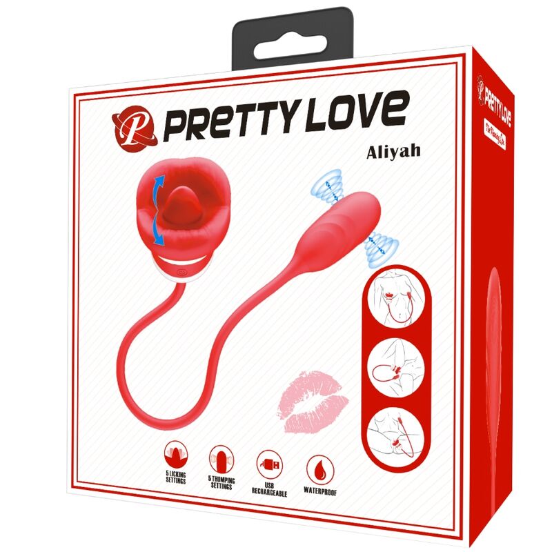PRETTY LOVE - ALIYAH MASTURBADOR BOCA ROJO PRETTY LOVE