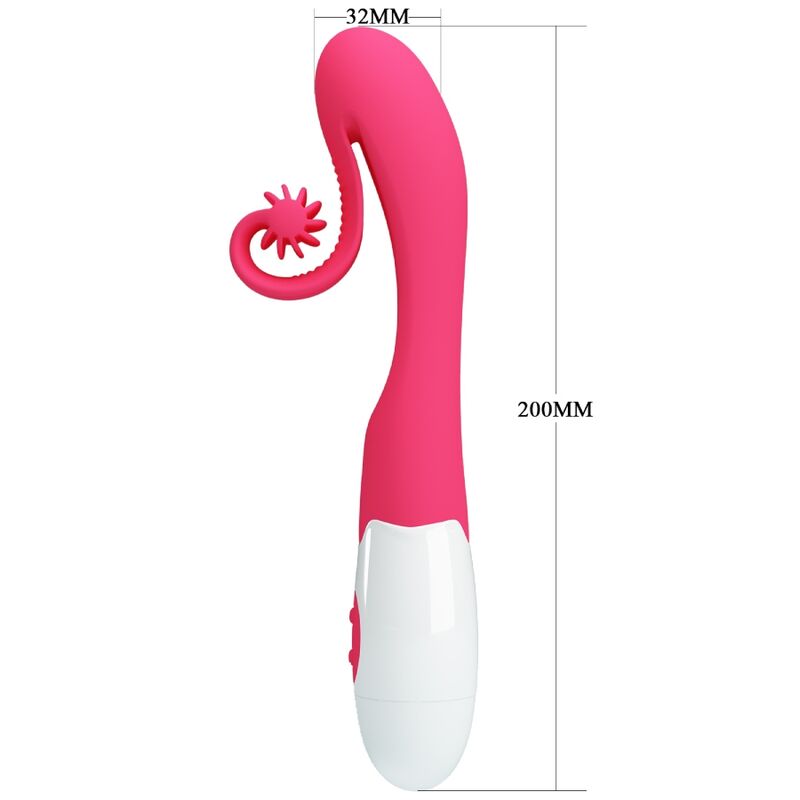 ROMANCE - VIBRADOR Y ESTIMULADOR 30 VELOCIDADES ROSA ROMANCE