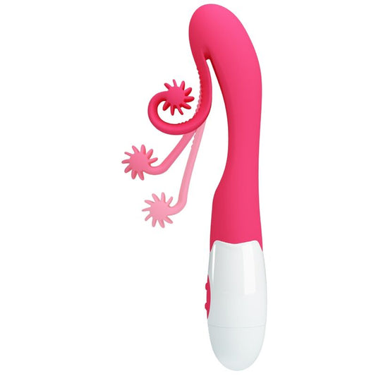 ROMANCE - VIBRADOR Y ESTIMULADOR 30 VELOCIDADES ROSA ROMANCE