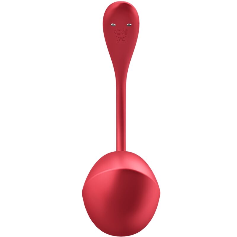SATISFYER - SHINY PETAL ESTIMULADOR PUNTO G CONTROL REMOTO ROJO APP GRATUITA SATISFYER PARTNER