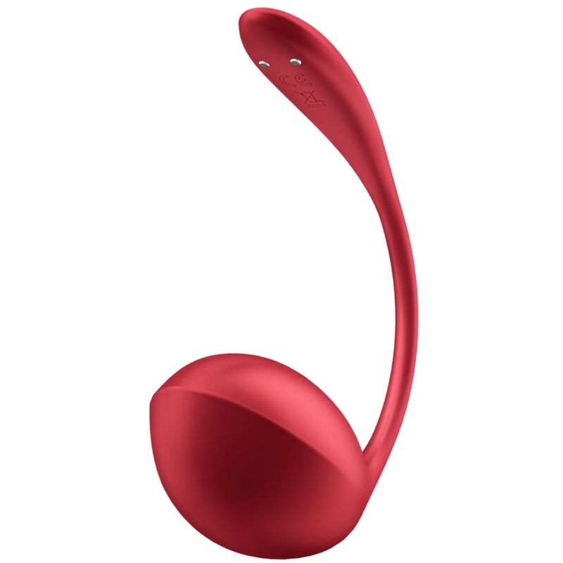 SATISFYER - SHINY PETAL ESTIMULADOR PUNTO G CONTROL REMOTO ROJO APP GRATUITA SATISFYER PARTNER
