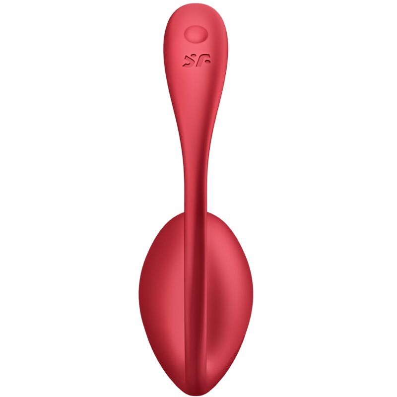 SATISFYER - SHINY PETAL ESTIMULADOR PUNTO G CONTROL REMOTO ROJO APP GRATUITA SATISFYER PARTNER