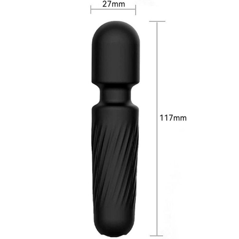 ARMONY - YOUR MAGIC MASAJEADOR & VIBRADOR RECARGABLE 10 VIBRACIONES NEGRO ARMONY MASSAGERS