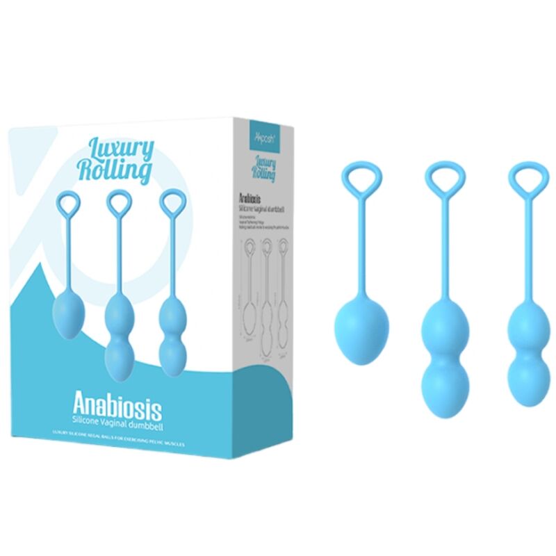 ARMONY - ANABIOSIS PESAS VAGINALES 3 NIVELES AZUL ARMONY WEARABLES