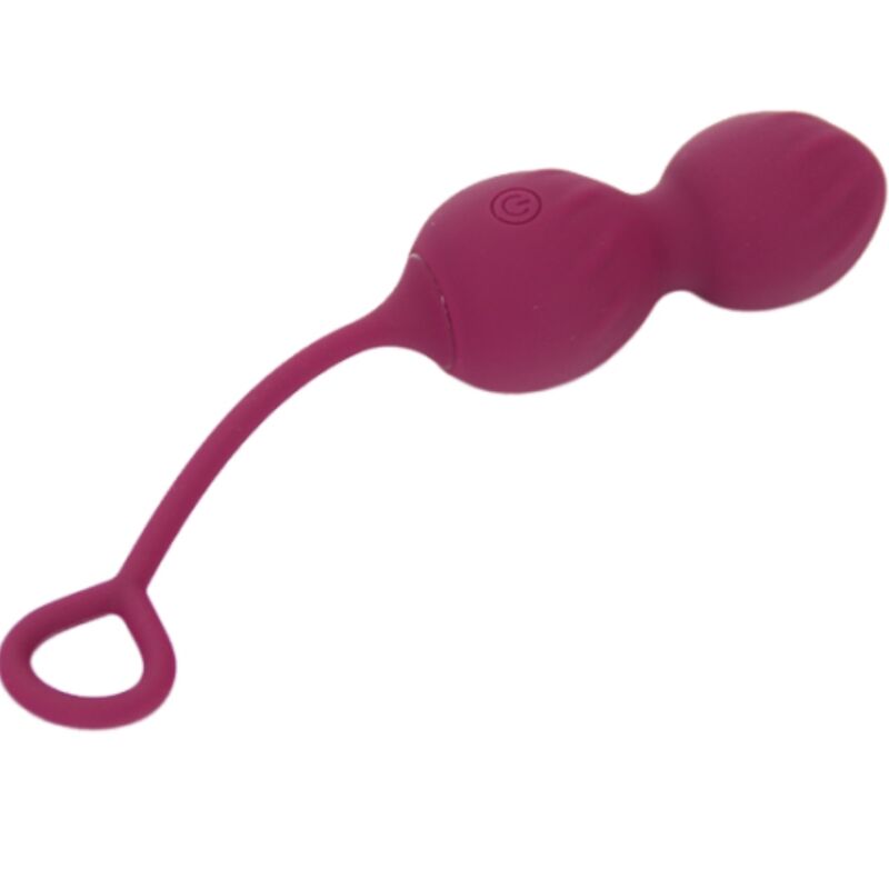 ARMONY - BLOSSOMS PESAS VAGINALES VIBRADOR CONTROL REMOTO 10 VIBRACIONES ROJO OSCURO ARMONY VIBRATORS