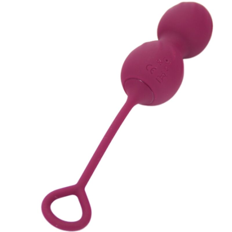 ARMONY - BLOSSOMS PESAS VAGINALES VIBRADOR CONTROL REMOTO 10 VIBRACIONES ROJO OSCURO ARMONY VIBRATORS